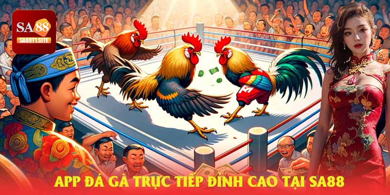 App đá gà trực tiếp tại nhà cái SA88